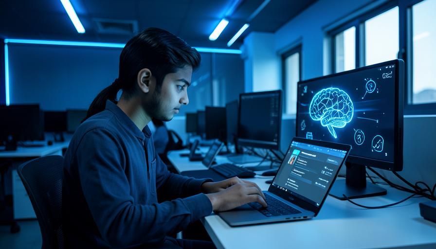 AI Tools & Smart AI Skills computer course training at NRK Computer Academy, Benipur