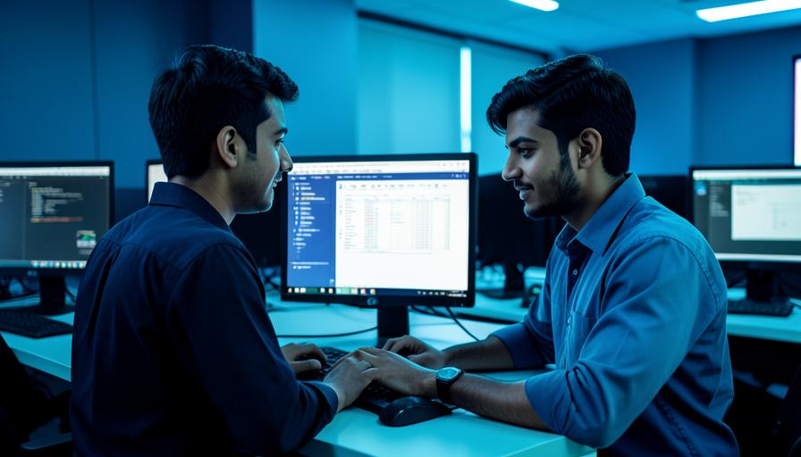 DCA computer course training at NRK Computer Academy, Benipur